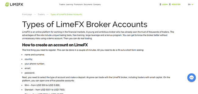 LimeFx broker reviews